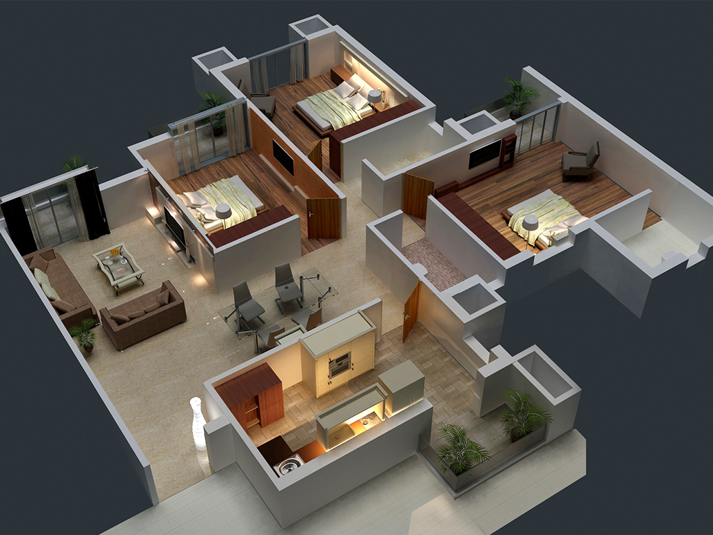家居设计3D模型