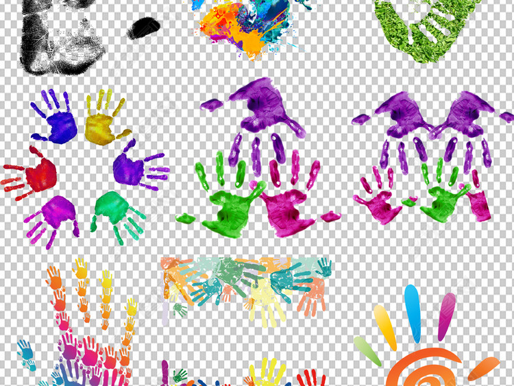 手纹png免抠素材透明元素图片下载png素材-装