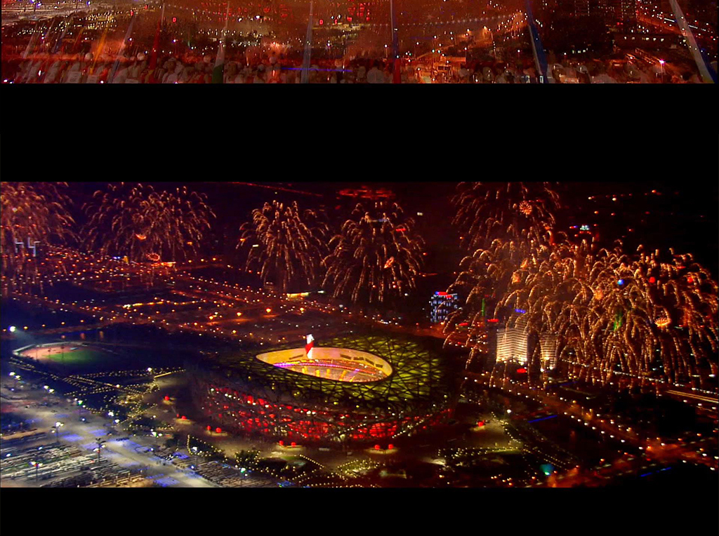 北京奥运会开幕式实拍素材