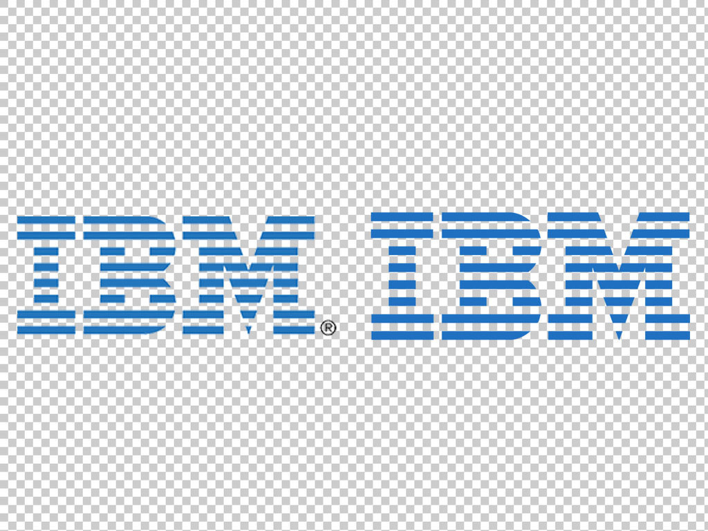 ibm标志logo免抠png透明图层素材