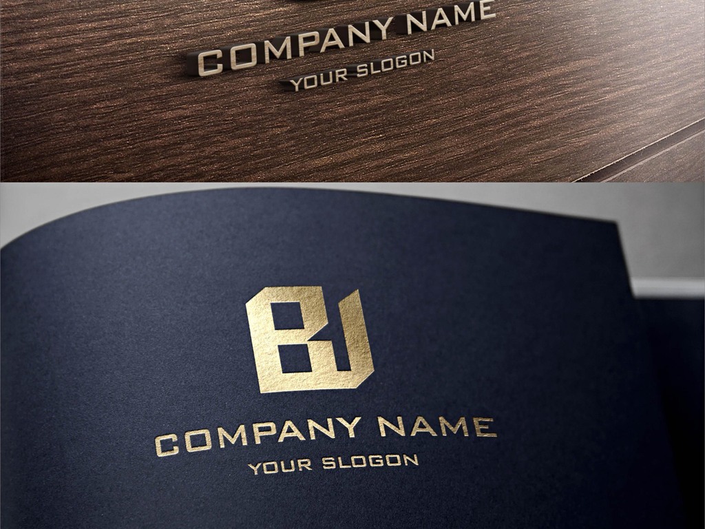 b字母简约大气创意logo设计标志设计