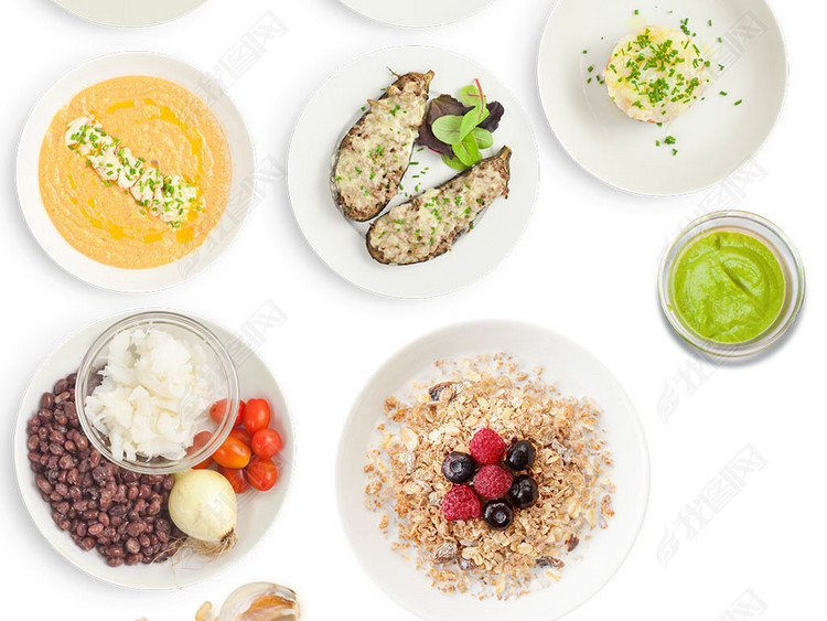 美食熟食餐饮餐厅菜谱菜品菜肴烧鸡面食素材