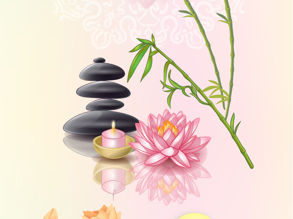 莲花传统中国元素图片