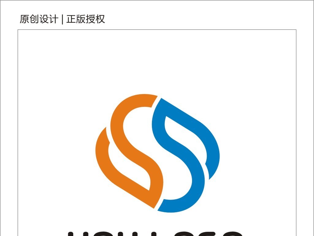 字母s标志logo设计模板下载