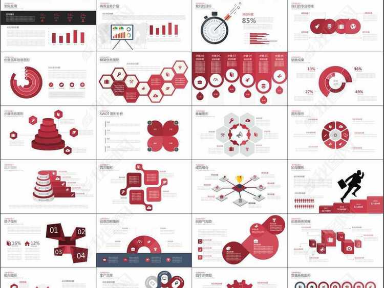 企业简介项目案例产品推广PPT模板