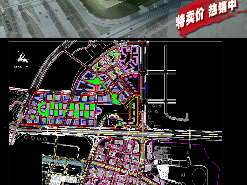 科技馆CAD全套平面规划图