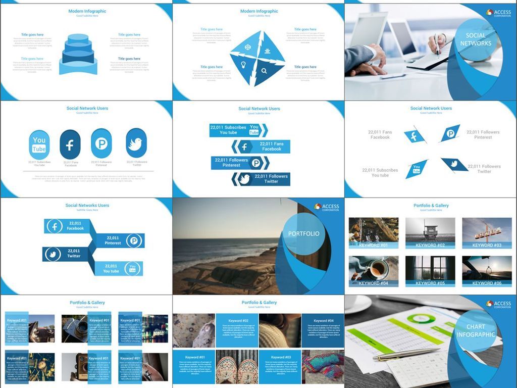 公司宣传介绍服务推广产品销售PPT模板