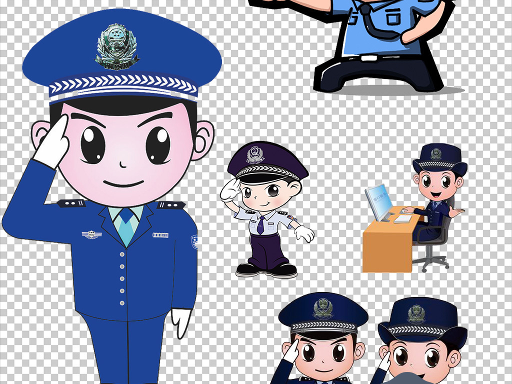 警察插画设计图__广告设计_广告设计_设计图库_昵图网nipic.com