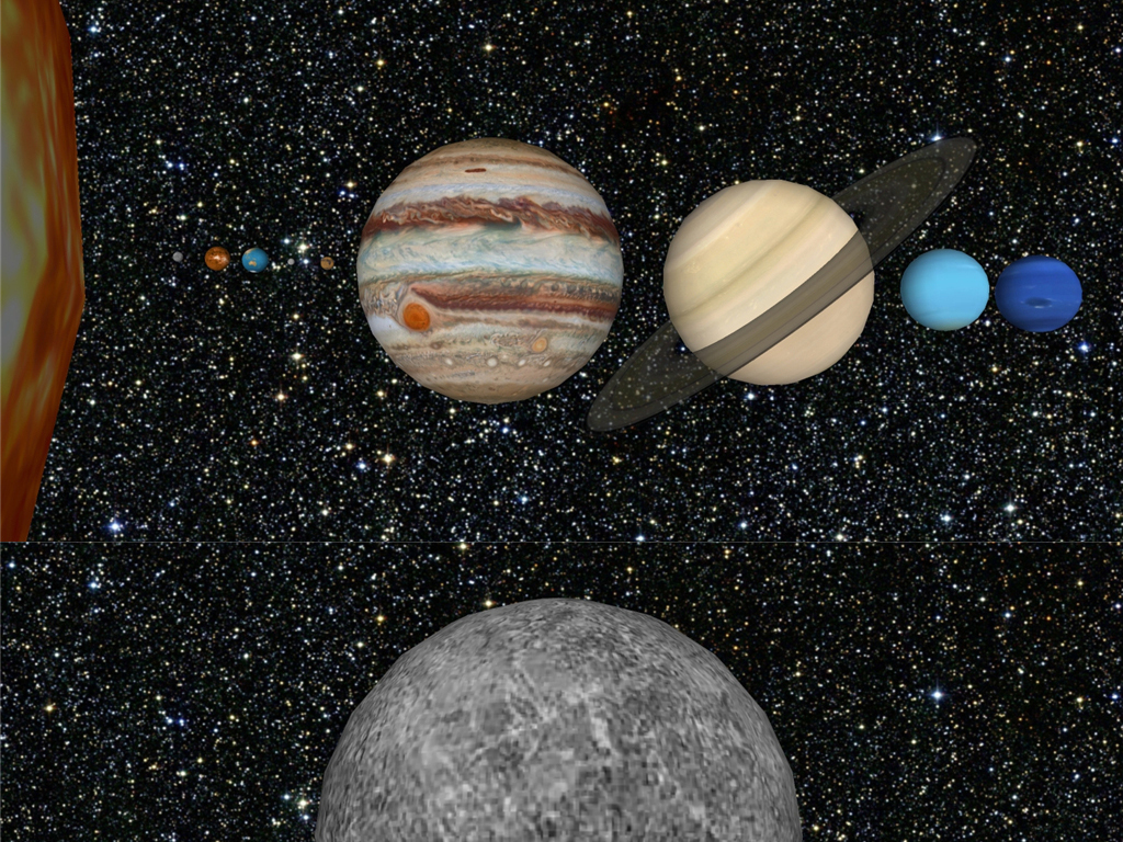 银河系九大行星星球SU模型
