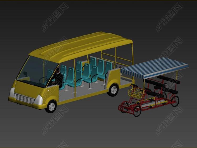 旅游观光车电动观光车电瓶车高尔夫观光车公共