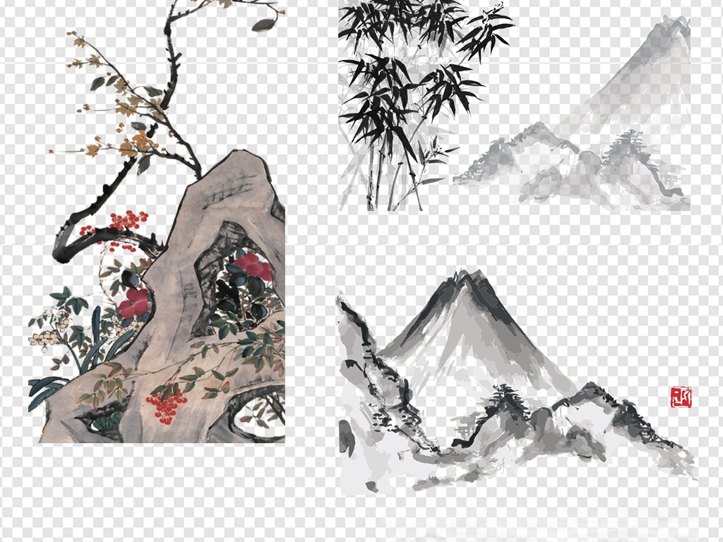 【本作品下载内容为:"中国风古风古典水墨山水白鹤背景png素材"模板,其他内容仅为参考,如需印刷成实物请先认真校稿,避免造成不必要的经济损失。】 【声明】未经权利人许可,任何人不得随意使用本网站的原创作品(含预览图),否则将按照我国著作权法的相关规定被要求承担最高达50万元人民币的赔偿责任。