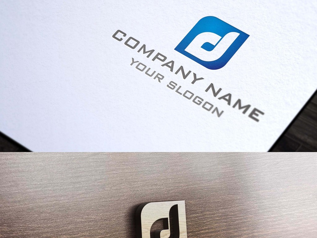 原创d字母简约大气创意logo设计标志设计版权可商用