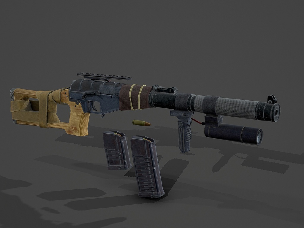 次世代VSS狙击步枪