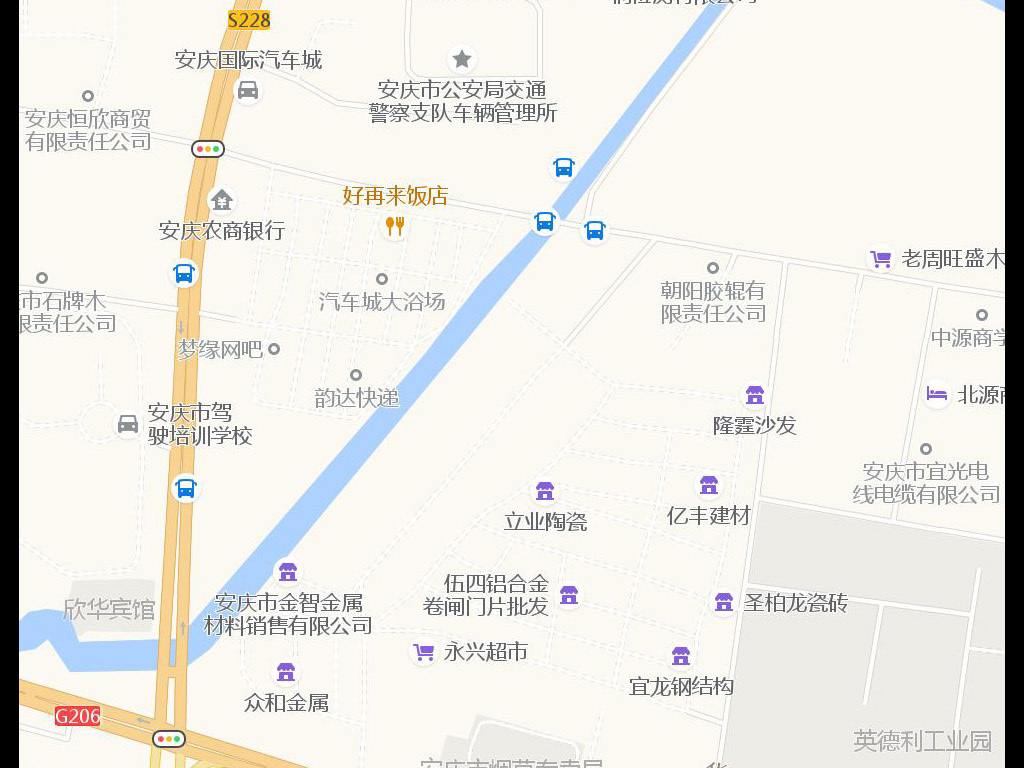 安庆高清地图