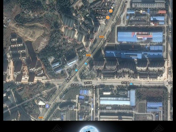 2018高清黄石市卫星地图电子版地图