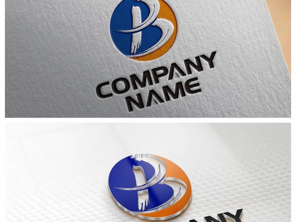 标志logo设计(买断版权) 电子行业logo > 字母b简约创意电子科技标志