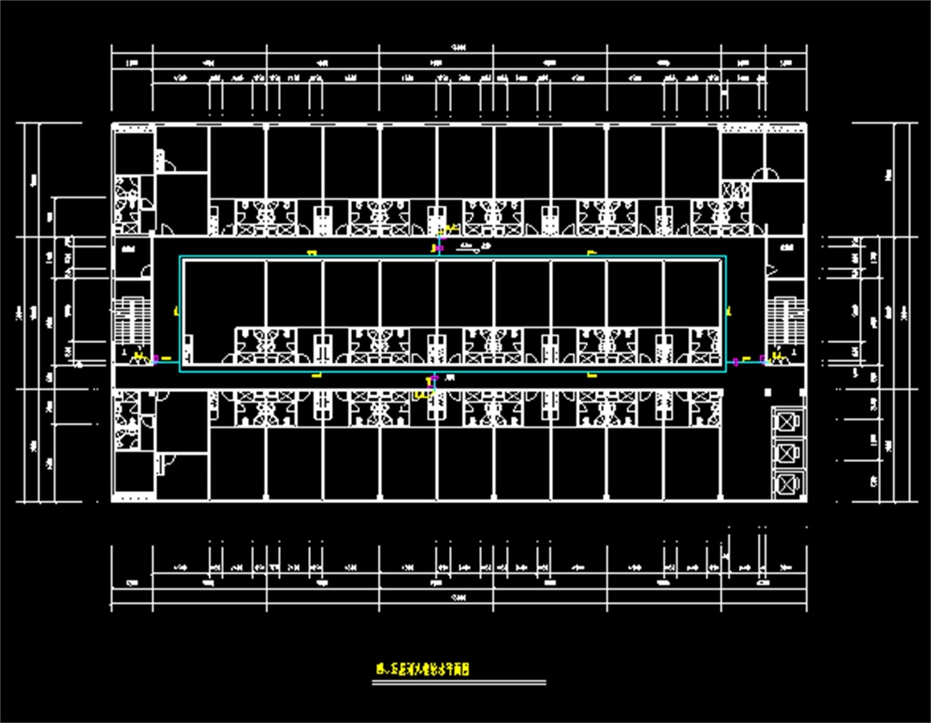 某舞厅娱乐场所消防给排水CAD设计图
