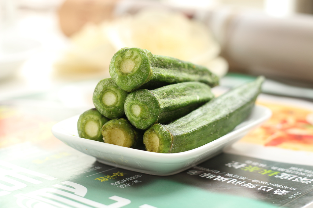 秋葵干黄秋葵脆片高清大图