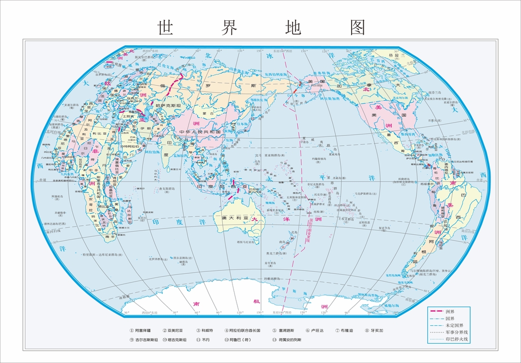 广安市地图中国地图世界地图-14版本