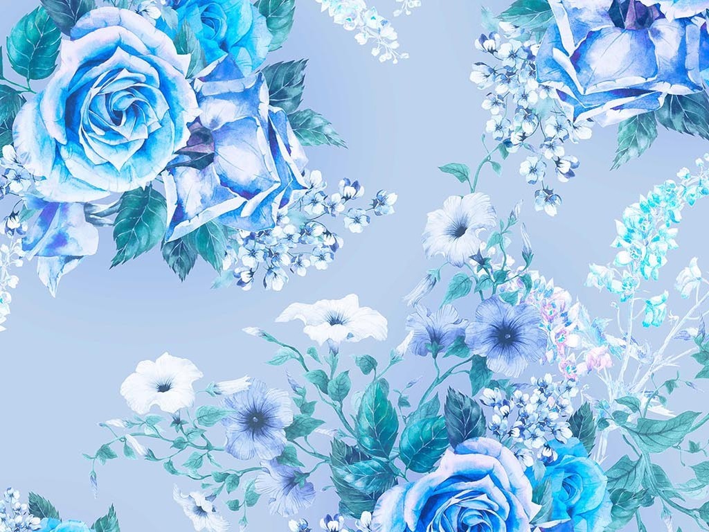 2018纺织花卉花朵无缝花鸟植物图案