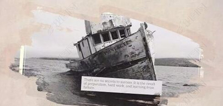 复古笔刷粉刷历史时间轴回顾PR模板