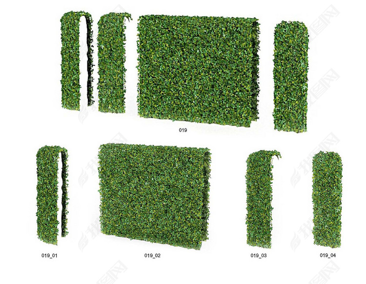 2018景观地面3dmax模型合集