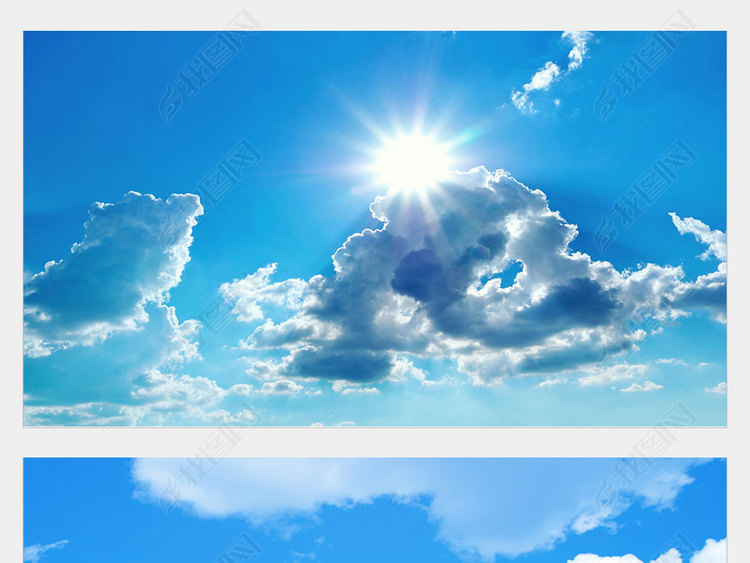 独立jpg\/高清蓝天空大图片背景蓝天