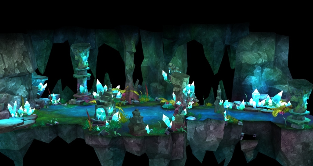 水晶矿洞地下矿洞水晶石