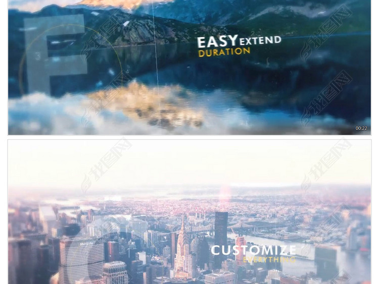 震撼三维空间视差摄像机推拉图片展示