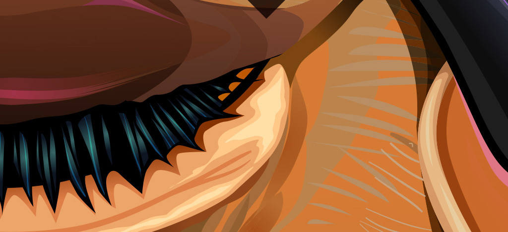 北欧风格个性创意时尚动物化妆客厅卧室美妆装