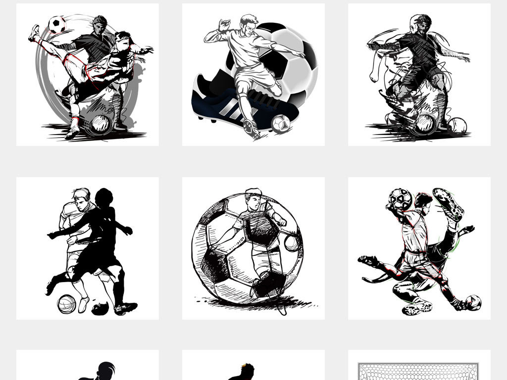 足球运动2018世界杯海报背景PNG素材