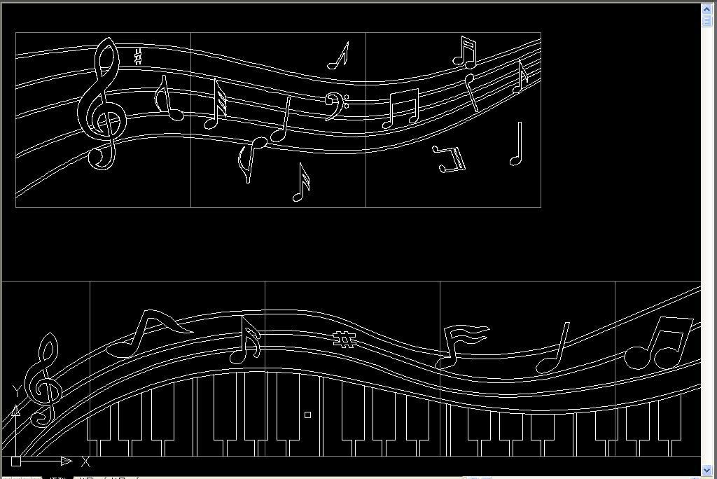 琴谱CAD平面设计图下载(图片25.13MB)_CAD图纸大全_全屋定制CAD图纸