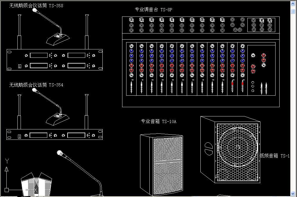 我图网提供独家原创会议音响器材CAD图库正版素材下载, 此素材为原创版权图片,图片可商用,图片编号为17680002,作品体积为,是设计师52ppwen在2018-04-13 08:49:07上传, 素材尺寸/像素为-高清品质图片-分辨率为, 颜色模式为,所属其他分类,此原创格式素材图片已被下载3次,被收藏79次,作品模板源文件下载后可在本地用软件 AutoCAD 2004(.