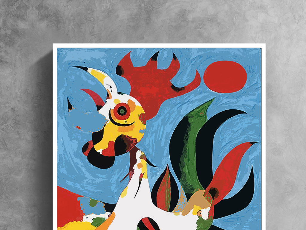 公鸡日出猜成语_公鸡卡通图片(2)