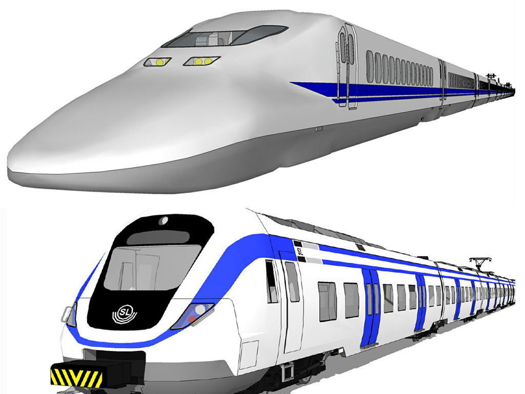 高铁火车模型