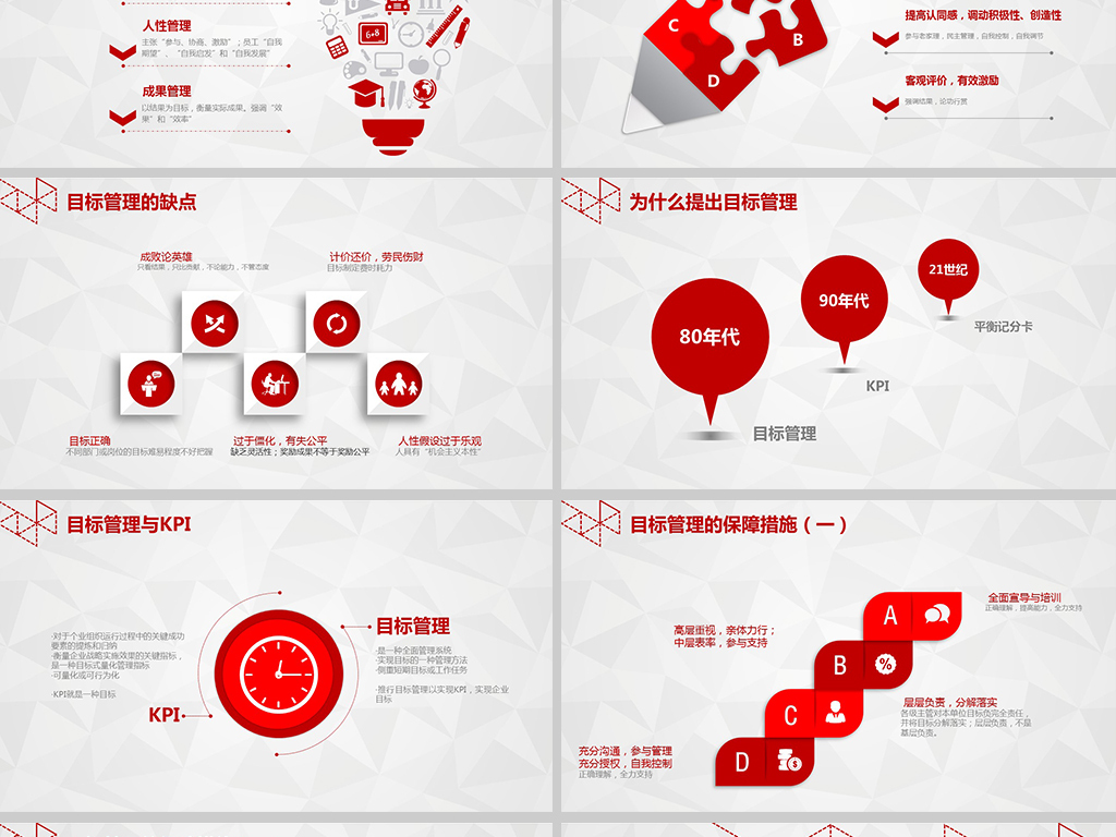 企业公司员工培训课件目标管理内部PPT