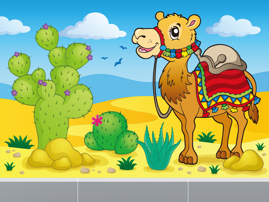 骆驼仙人掌沙漠图片猜成语_沙漠骆驼仙人掌图片