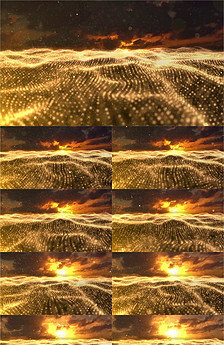 海滨之歌配乐合成视频图片设计素材_高清其他