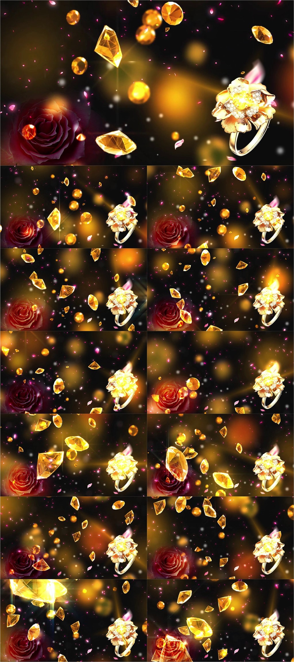 钻石绚丽舞台背景图片设计素材_高清其他模板