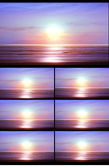 海滨之歌配乐合成视频图片设计素材_高清其他