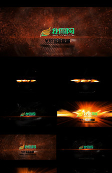 商务宣传扁平化MG地球旋转信息表工.图片设计