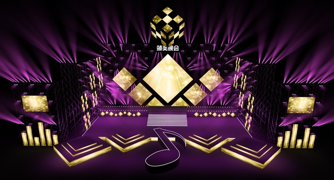 演唱会舞台舞美设计效果图