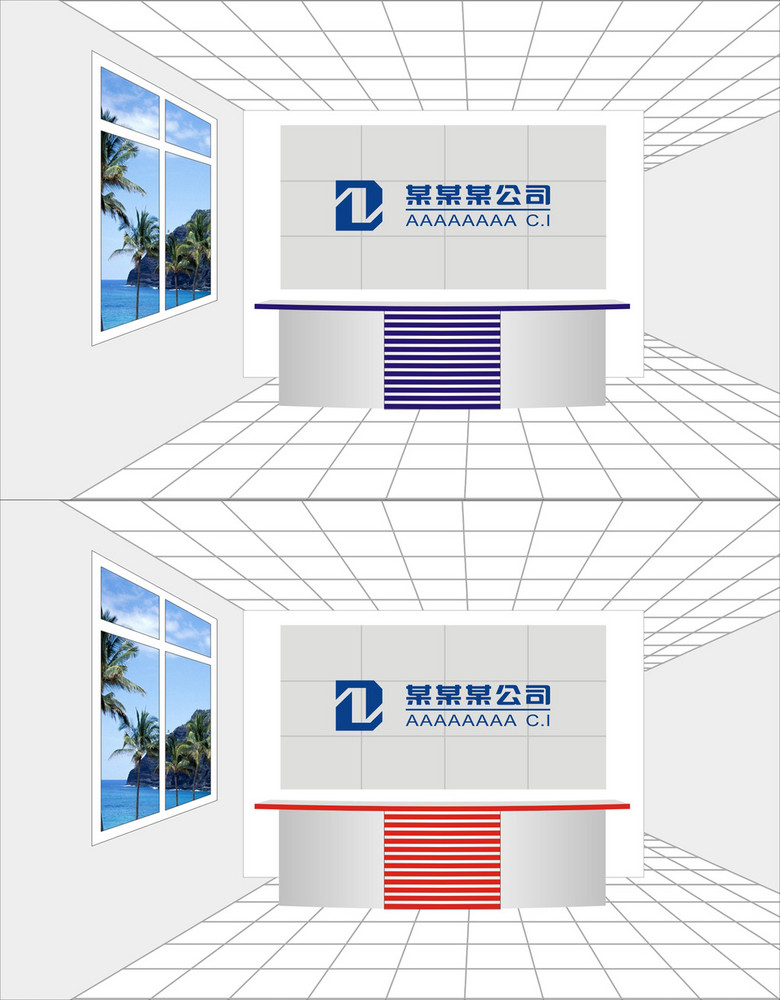 背景墙 工装背景墙 形象墙 公司形象墙前台 版权图片 素材图片参数