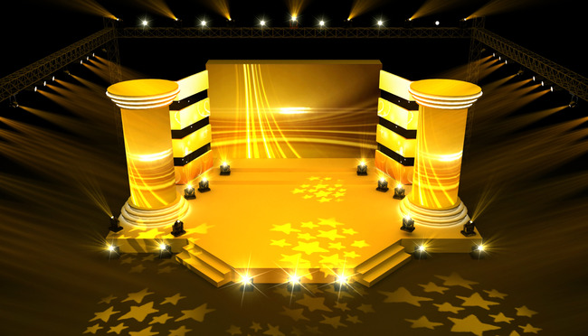 年会舞台设计晚会舞台设计3d模型下载