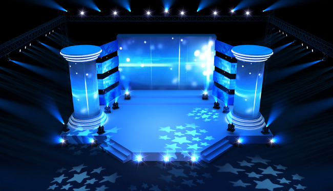 年会舞台设计晚会舞台设计3d模型下载