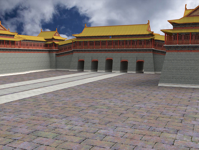 设计师 : wwwcaoyiyan皇宫古建筑3d模型