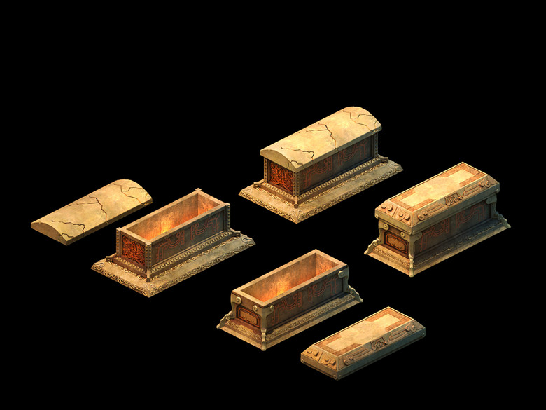 古墓石棺模型 版权图片 素材图片参数: 编号 : 14238166 软件 : 3dmax