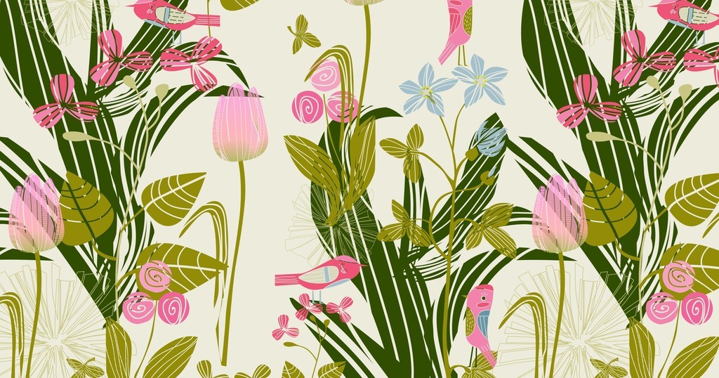 艺术风格印花图案设计元素