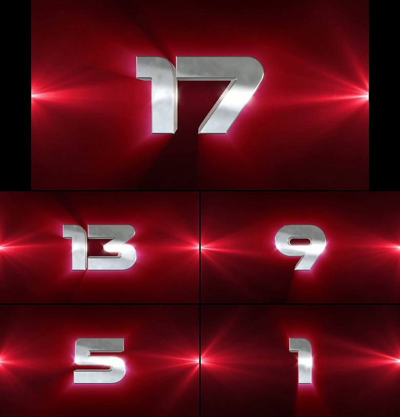 20秒倒计时节日庆典视频素材