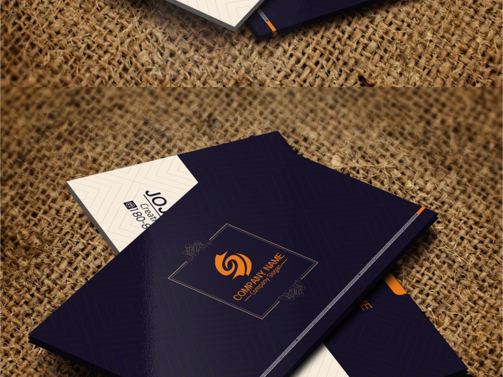 平面|广告设计 vip卡|名片模板 商业服务名片 > 高档深色名片设计